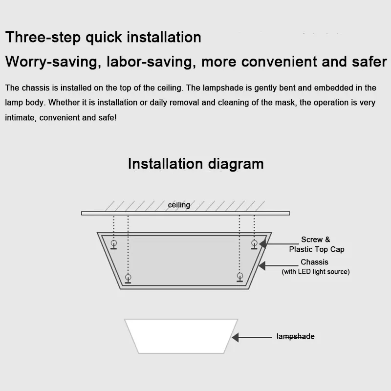 Nordic Modern Ceiling Light Minimalist Fashion Atmosphere LED Ceiling Lamp
