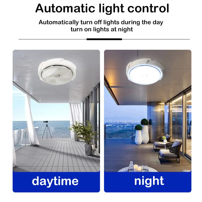Energy-Saving Solar Ceiling Light for Garage Spaces with 1000lm Lumen Output & Motion Sensor Function