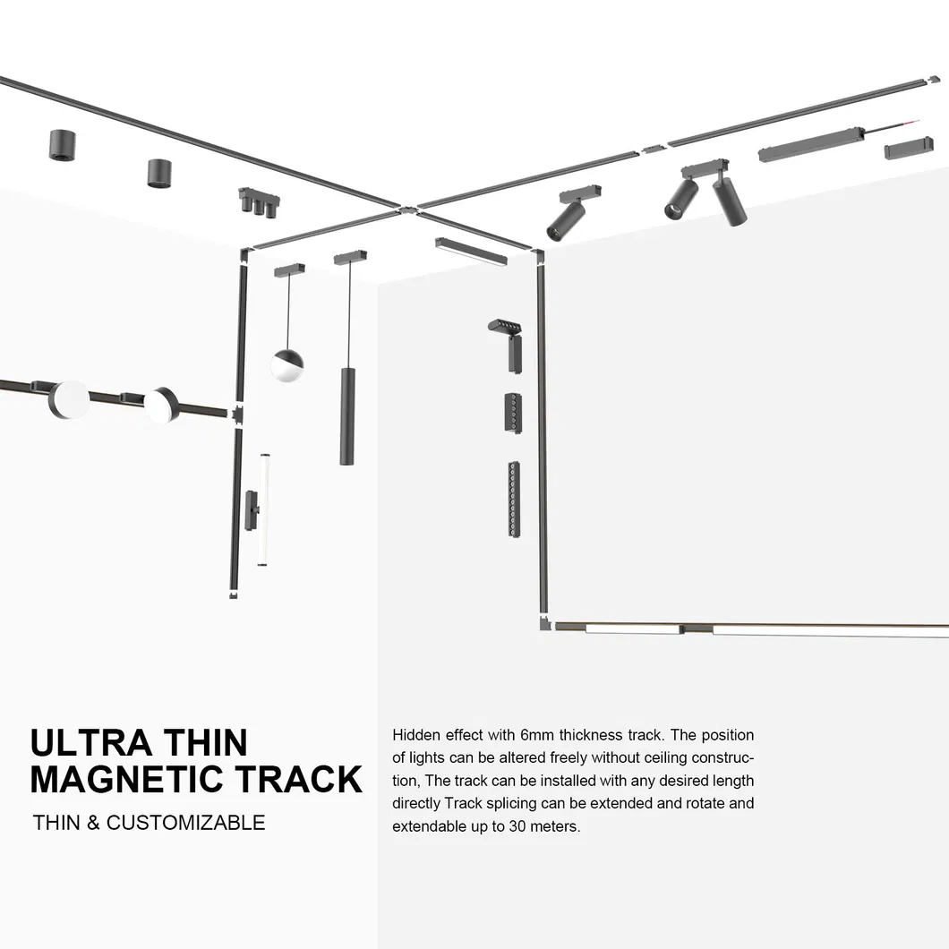Magnetic Rail Track Connectors