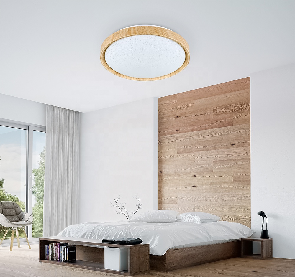 Top Selling TUYA WIFI 48W Smart LED Ceiling Light with Remote Control Dimmable &amp; RGB for Bedroom