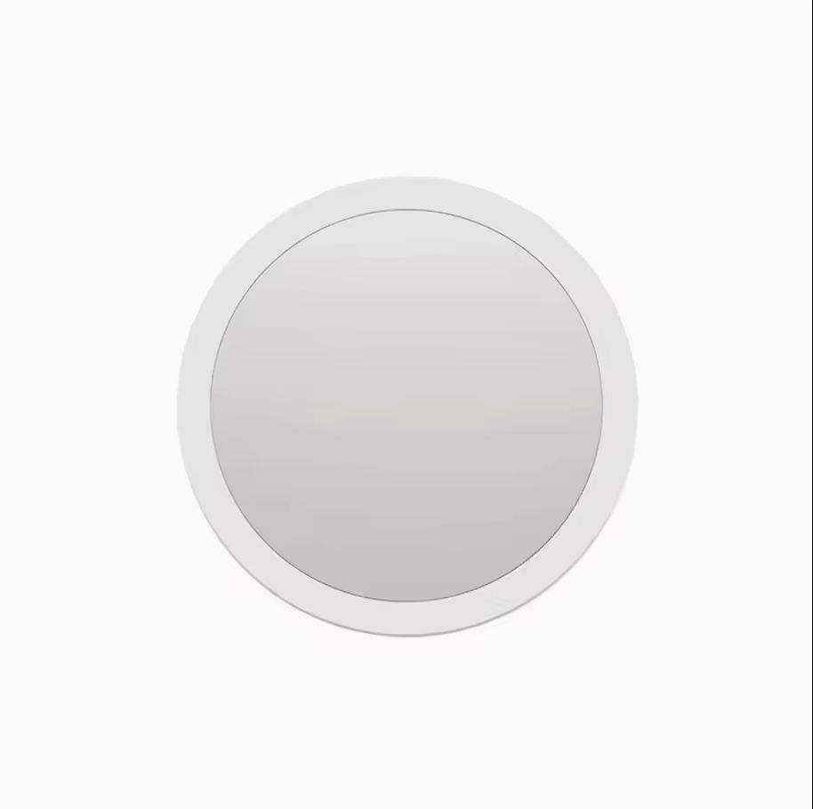 Simple White Round Ceiling Light LED Flush Mount Ceiling Fixture for Home Bedroom Balcony Hallway Office Room