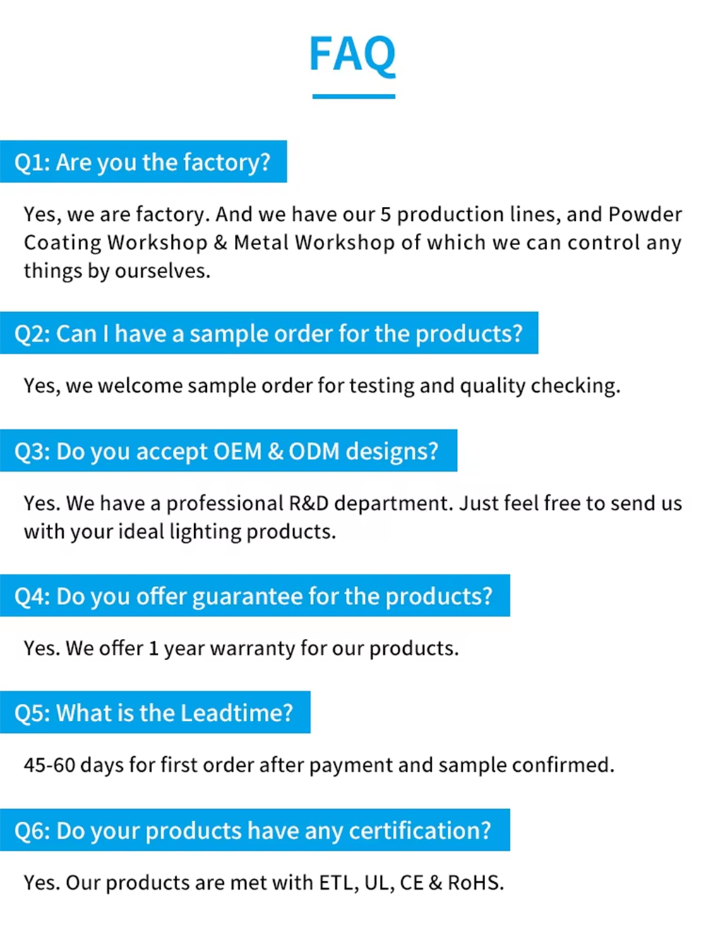 FAQ Header