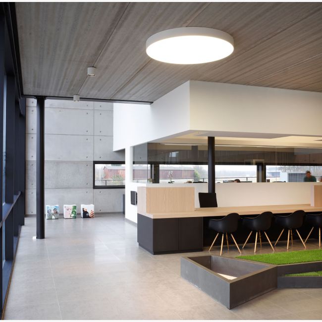 Modern Smart Home Office Interior Lamp Round Slim Smart Remote Control LED Ceiling Lights