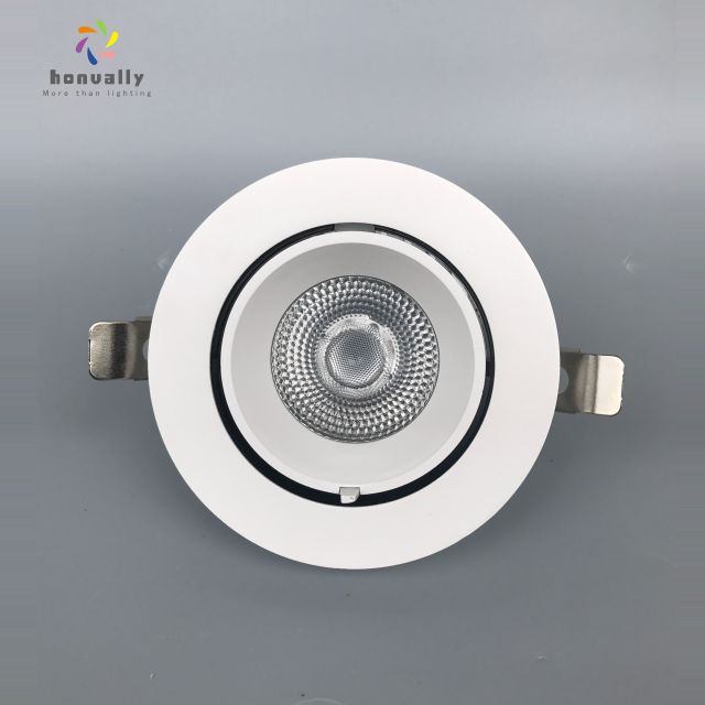 Fire-Rated LED Ceiling Light 20W 3500K Recessed Downlight 60mins Fire Protection for EU Market