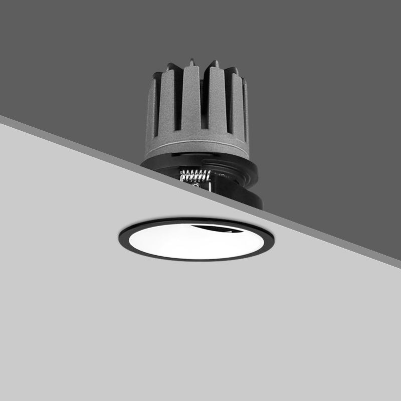 Adjustable Smart Indoor Ceiling Lamp 8W 10W 12W Commercial LED Anti Glare Downlight
