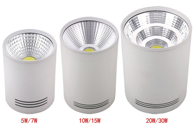 LED Spot Light 60degree 3000K CREE COB Porch Lighting Outdoor 25W LED Pendant Light Ceiling Down Light for Terrace Engineer Suspension Lighting