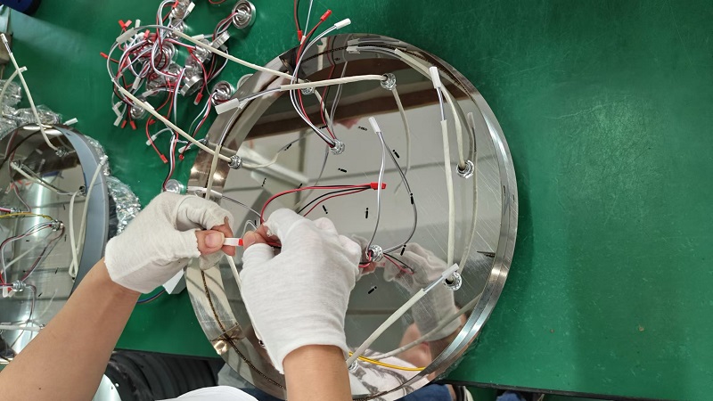 SciBrite LED lighting precision assembly line quality check