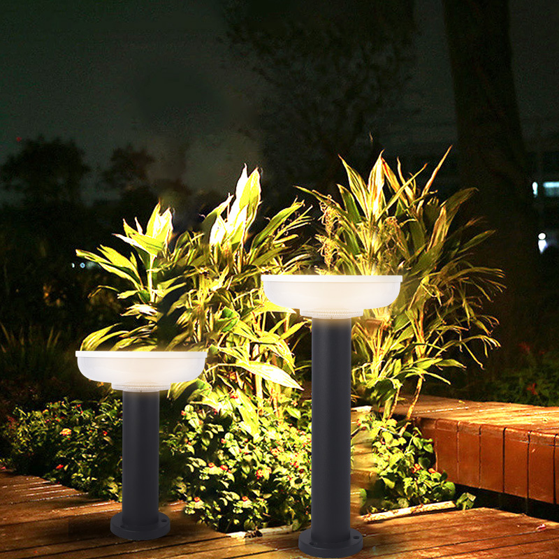 Solar Powered IP65 Waterproof Battery Operated Sensor Lamp Outdoor LED Gate Pillar Light for Garden Yard Fence Patio Deck Porch