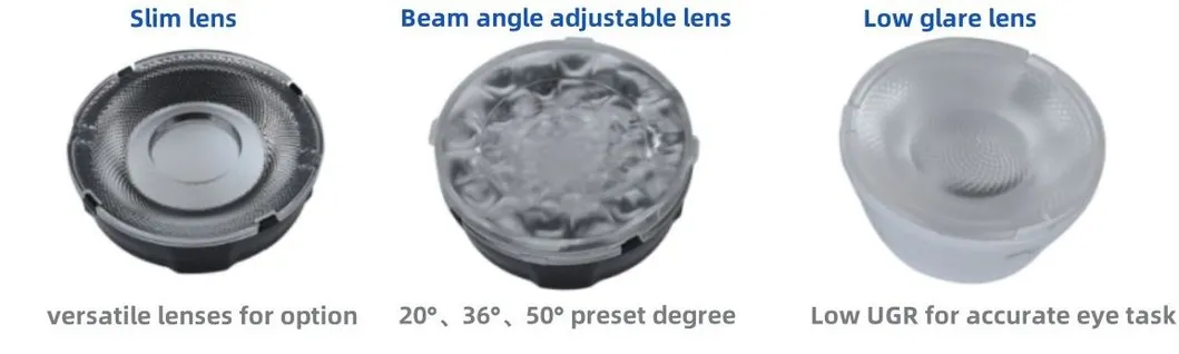 COB Lighting LED Downlights Recessed Ceiling Square Gimbal Directional Dimmable Hotel Lights IP54 Rgbcw Low Glare CE EMC Elt Certified