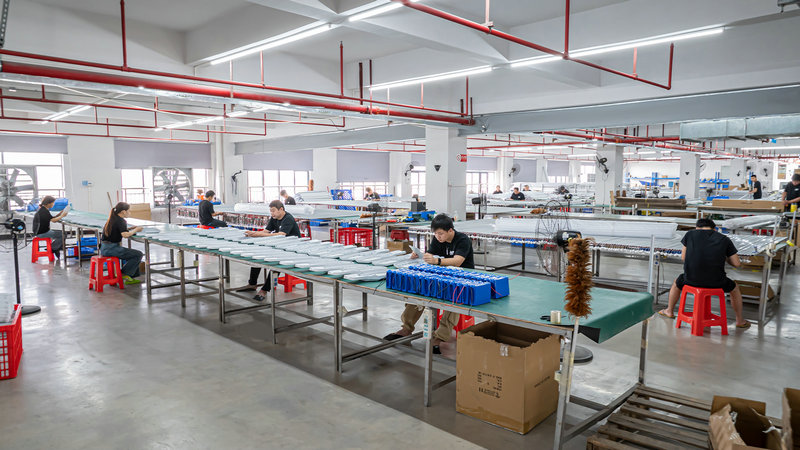 SciBrite LED lighting general assembly line production