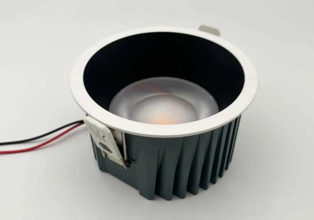 High Power 15W45W COB Waterproof Down Spotlight IP65 LED Recessed Downlight for Bathroom