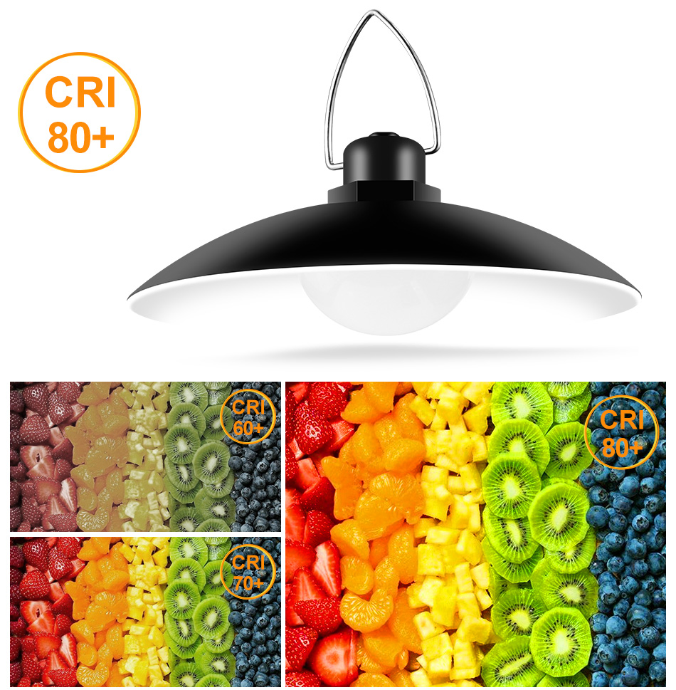 Outdoor Garden Yard Lighting Waterproof Solar Powered 2-Head Ceiling Porch Hanging Light Bulb with Extension Cord