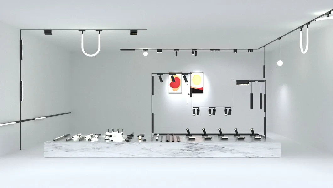 Flexible Track Ceiling Installation Application