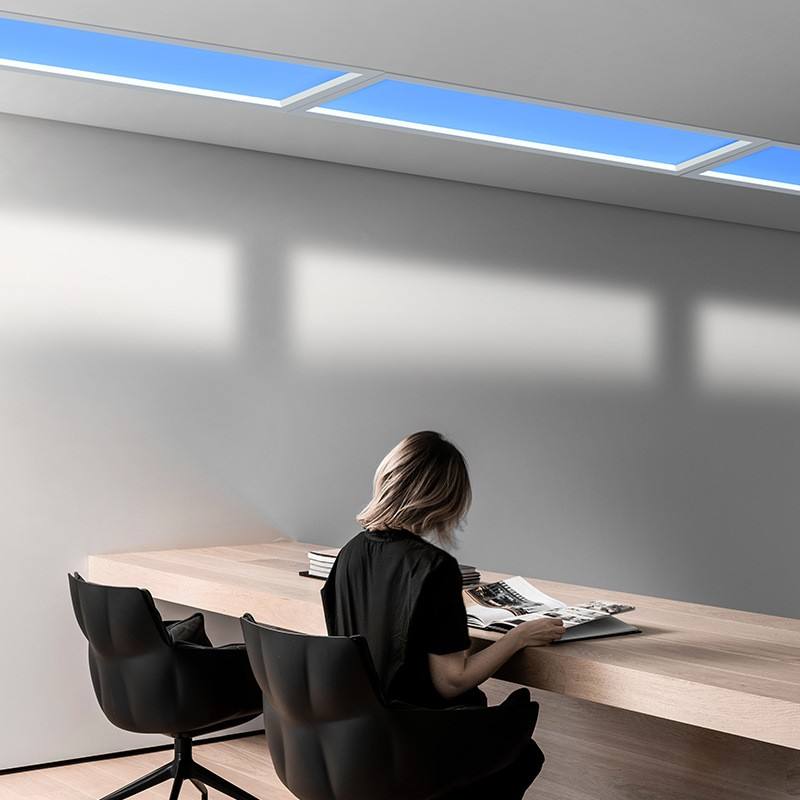 Smart Home Decor Blue LED Panel Light APP Control Recessed Sky Lamp Indoor Led Ceiling