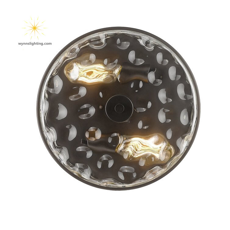 Balcony Light Nordic Modern Minimalist Corridor Aisle Light Creative Entrance Home Ceiling Lamp Round Glass Ceiling Lamp