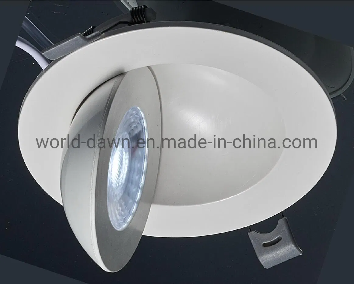 LED Panel Lights 360 Degree Ratatable Gimbal Lamp Recessed LED Down Light