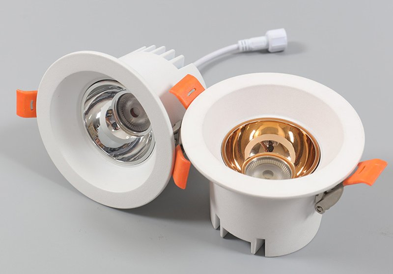 Waterproof IP65 Recessed COB LED Down Light 10W 100lm/W PF>0.9 CRI>80ra CREE Chip, Felip Driver Bathroom Using
