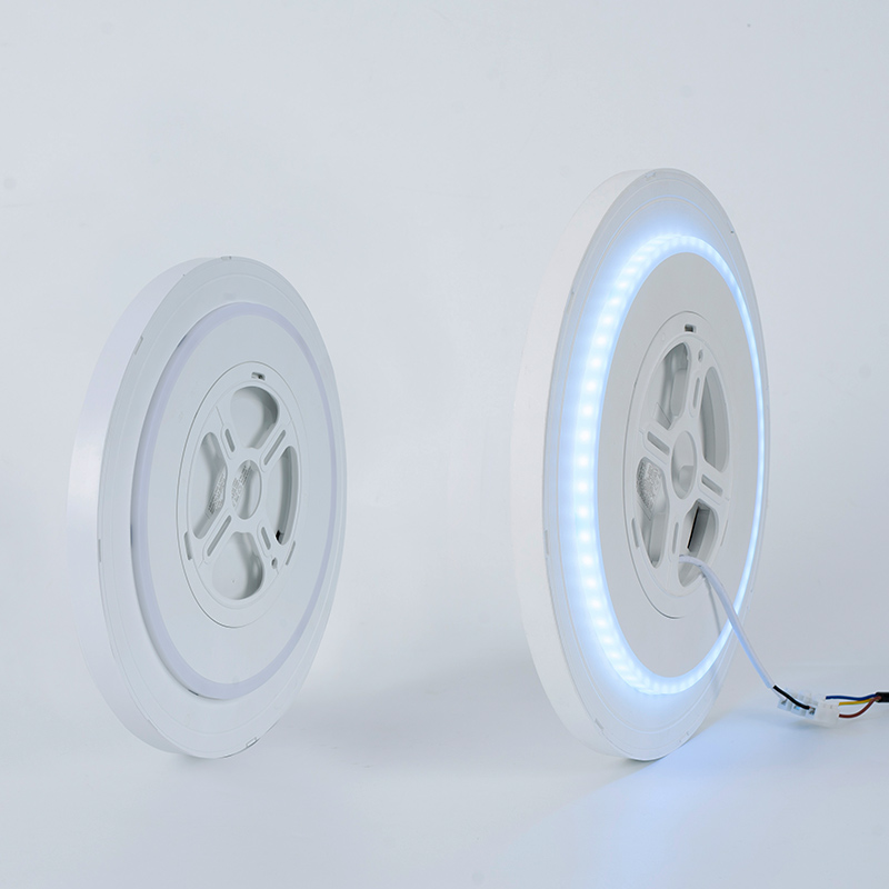 Smart RGB LED Ceiling Light with Remote WiFi Flush Mount Ceiling Light Works with Alexa Google Home DIY Colors for Living Room
