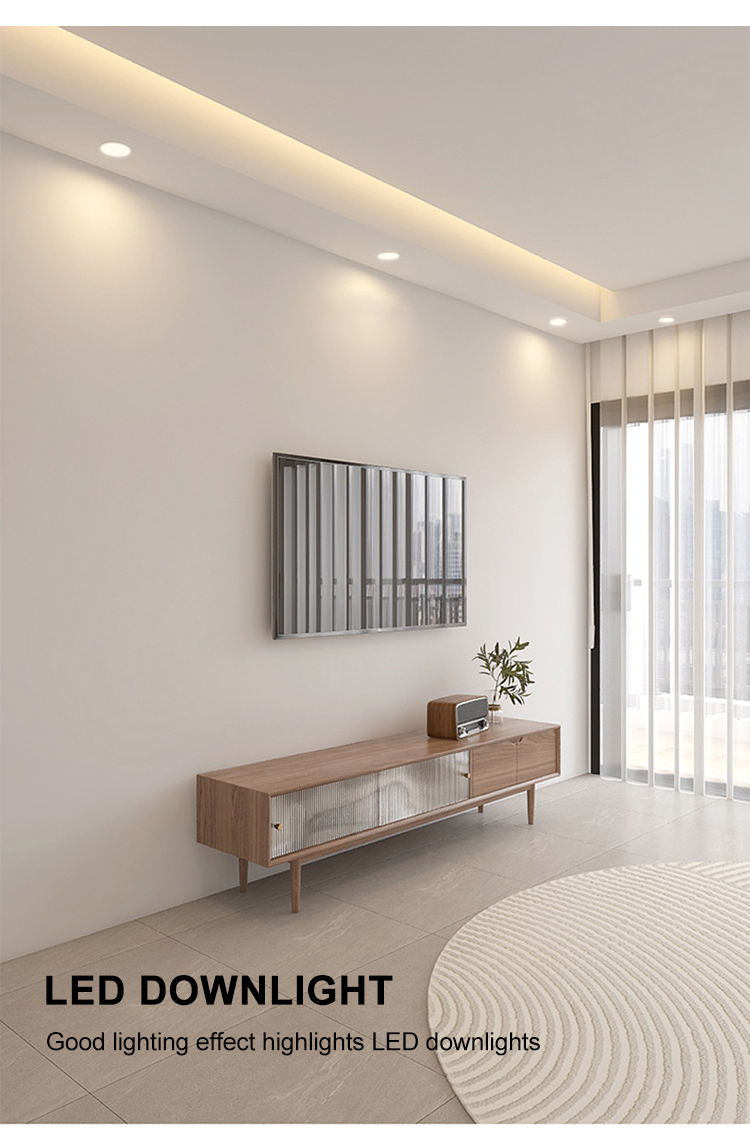 Circular Ceiling Spot Down Lamp Round Recessed Spot Lights Downlight