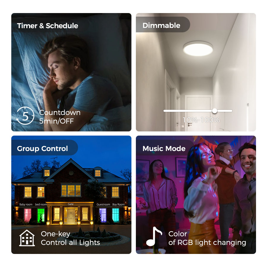RGB Ceiling Light Application