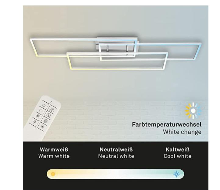 Hisoon Hot Sales Rectangle Shade Modern Minimalist LED Decorative Ceiling Lamp