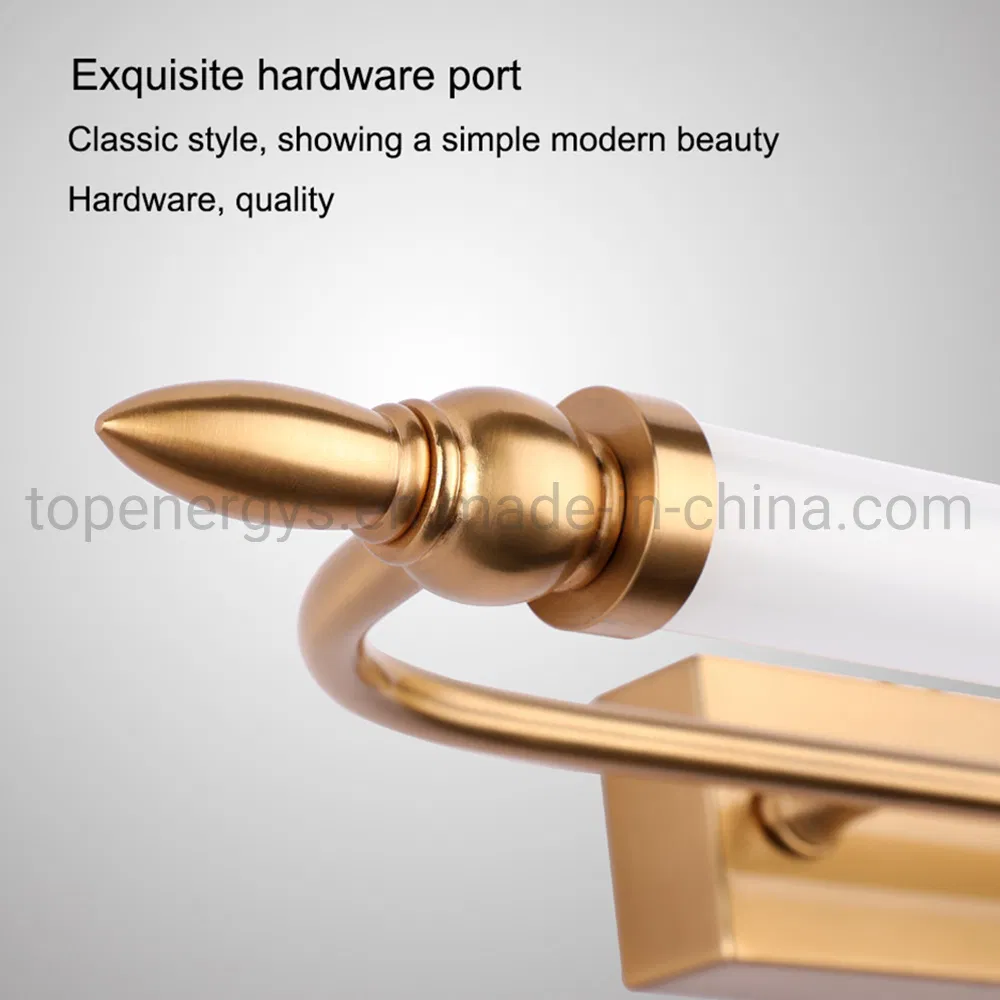 LED Mirror Light 9W AC90-260V 55cm Wall Mounted Industrial Wall Lamp Bathroom Light IP65 Waterproof Acrylic Metal