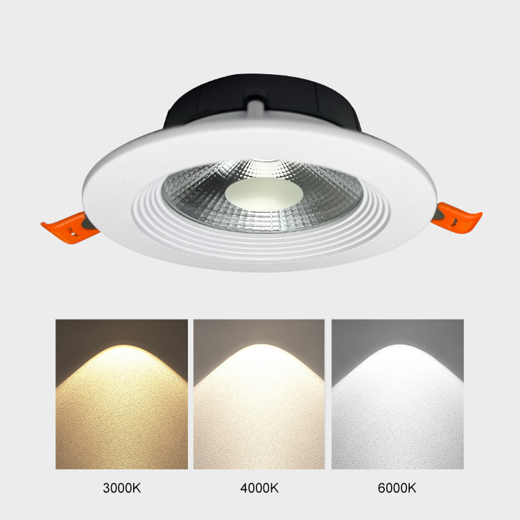 Factory Manufacturer Price Circular Ceiling Spot Down Lamp Round Recessed Spot Lights Downlight AC220V Recessed Led Downlight