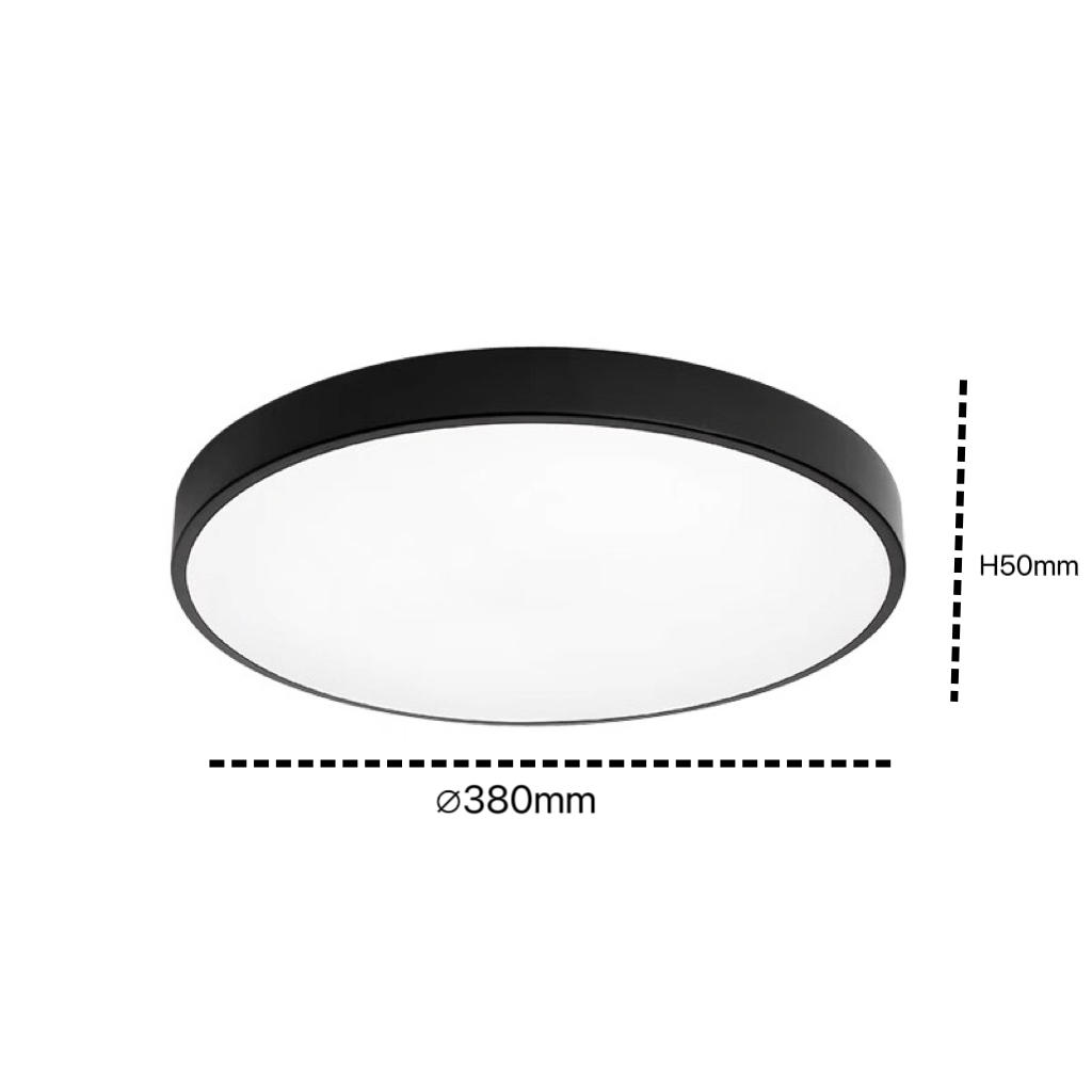Modern Circular LED Three Proof Ceiling Light Ultra-thin Bedroom Kitchen Ceiling Light Super Slim Flush Mount Led Ceiling Light