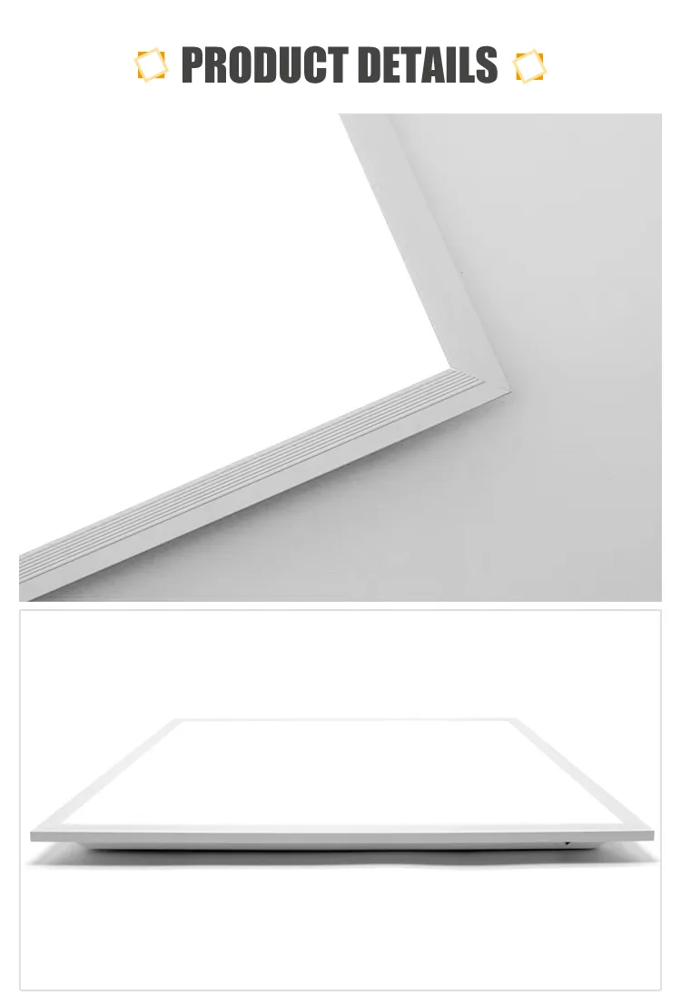 LED Panel Light 85-265V 72W LED Ceiling Square Recessed Ultra Thin Ceiling Lamp 2835 SMD Lighting