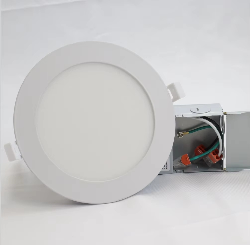 Us Warehouse Ultra Thin Dimmable and Changeable 5CCT 4" 9W 6'' 12W LED Recessed Pot Lights