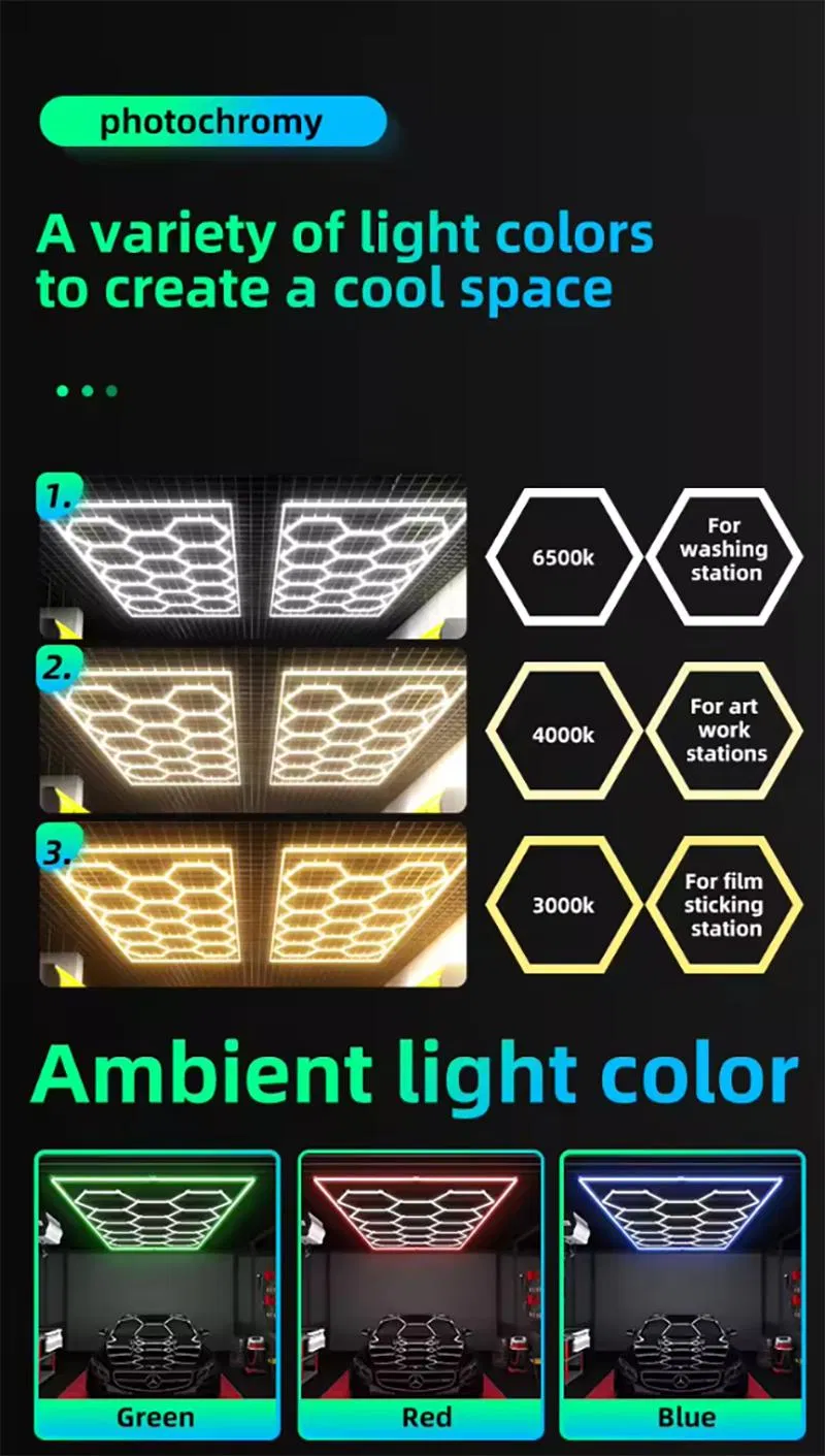 Honeycomb LED Bathroom Light Installation Details