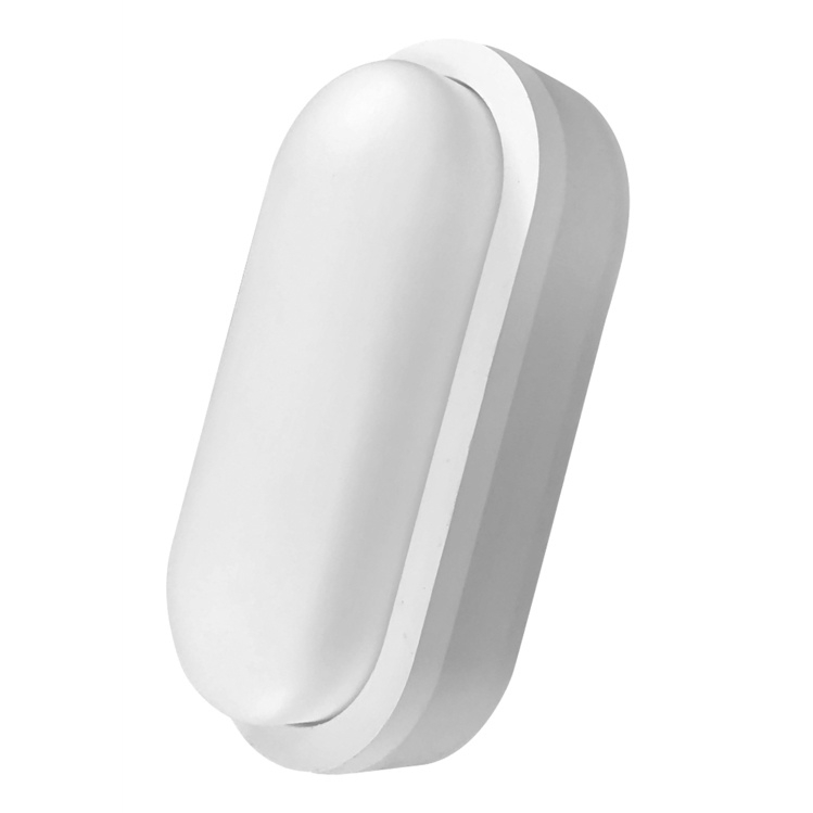 15W Modern LED Wall Lamps Moisture Proof Porch Ceiling Light Surface Mounted Oval Outdoor Garden Bathroom Lighting