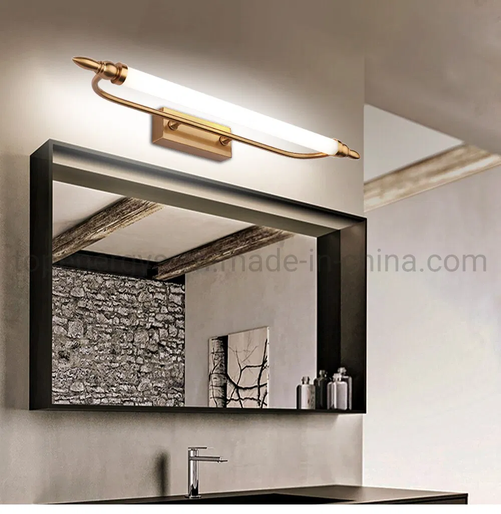 LED Mirror Light 9W AC90-260V 55cm Wall Mounted Industrial Wall Lamp Bathroom Light IP65 Waterproof Acrylic Metal