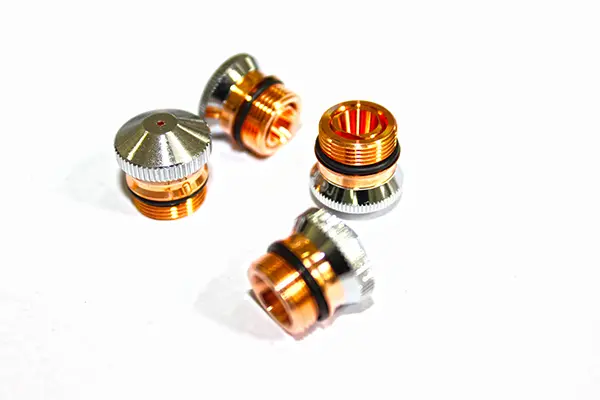 High precision laser cutting nozzle display 2