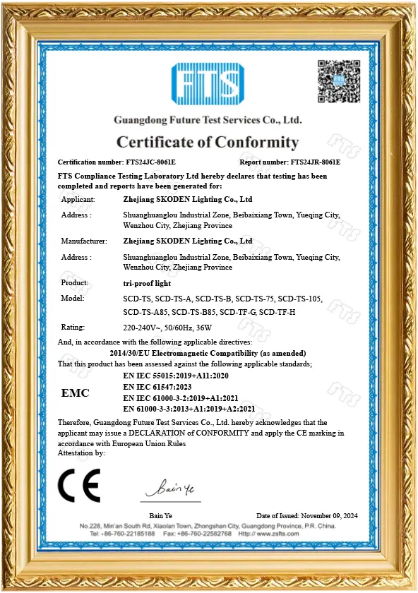 Scoden Lighting Certification 04