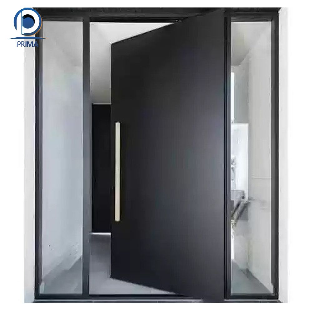 Light Luxury Villa Entry Door Carved Cast Aluminum Explosion-Proof Soundproof Features Class Security Door