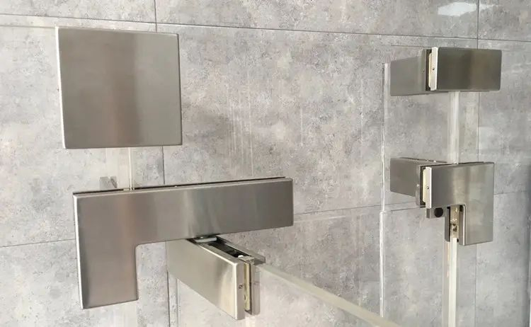 CE Heavy Duty Stainless Steel Frameless Door Glass Patch Fitting
