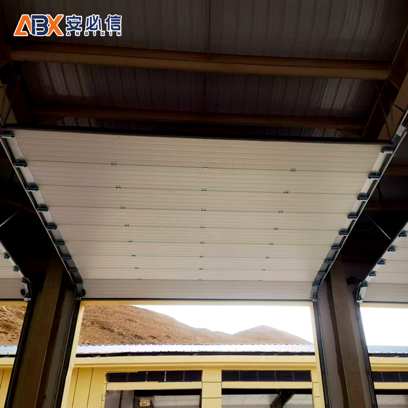 Industrial Overhead Door with Safety Inspection Certificate Automatic Sectional Garage Doors