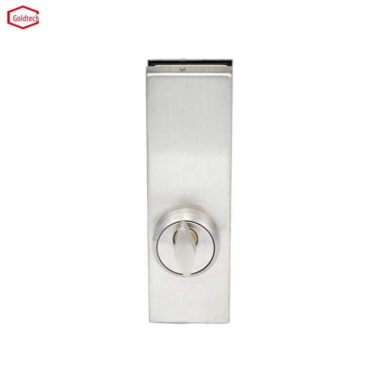 Europe Style Stainless Steel Frameless Glass Door Patch Fitting