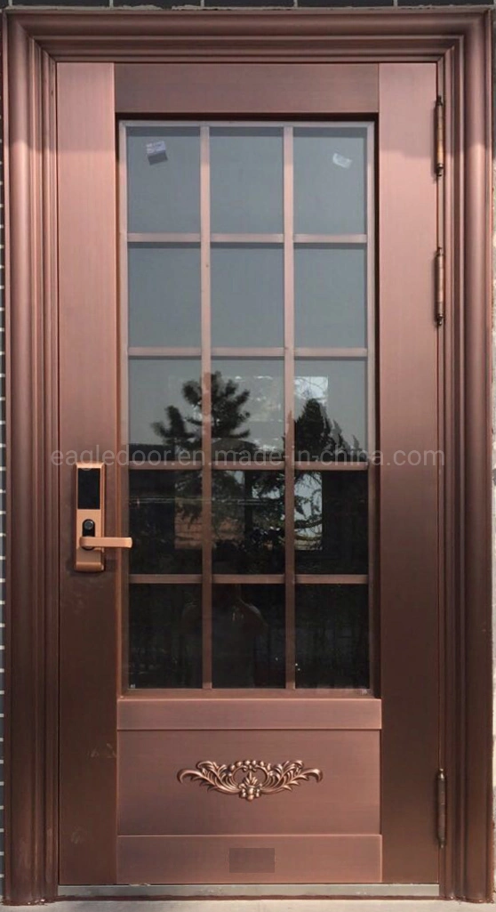 Exterior Position Copper Entry Doors Main Entrance House Door Design
