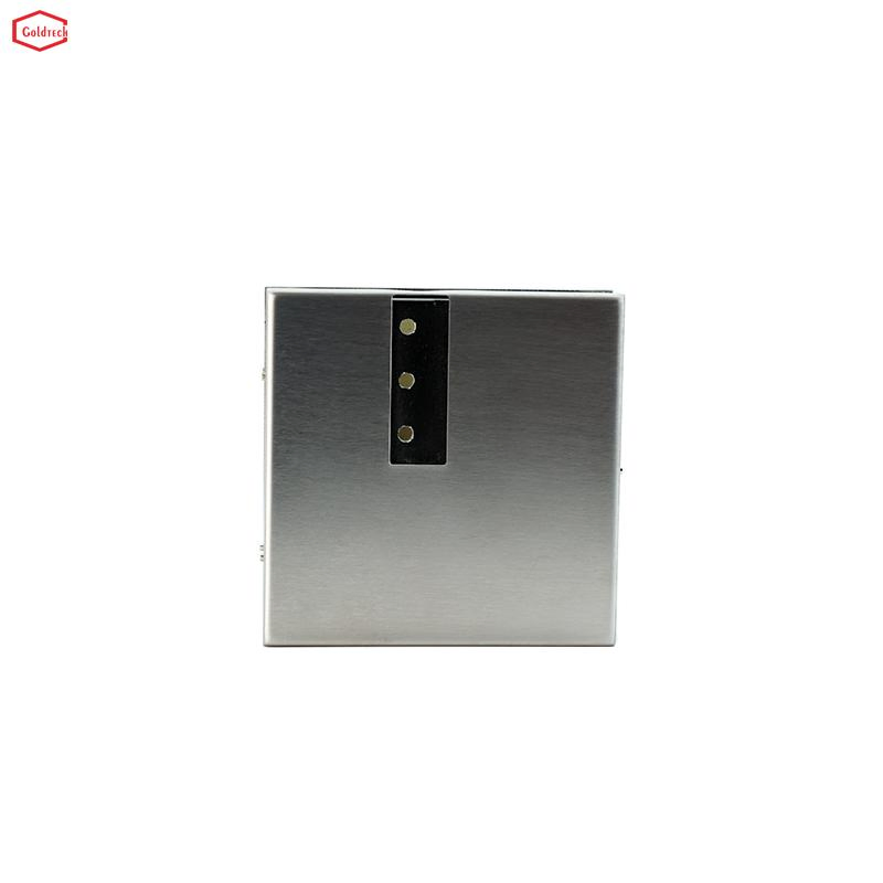 Commercial Frameless Door Stainless Steel Patch Fitting for Glass Swing Door