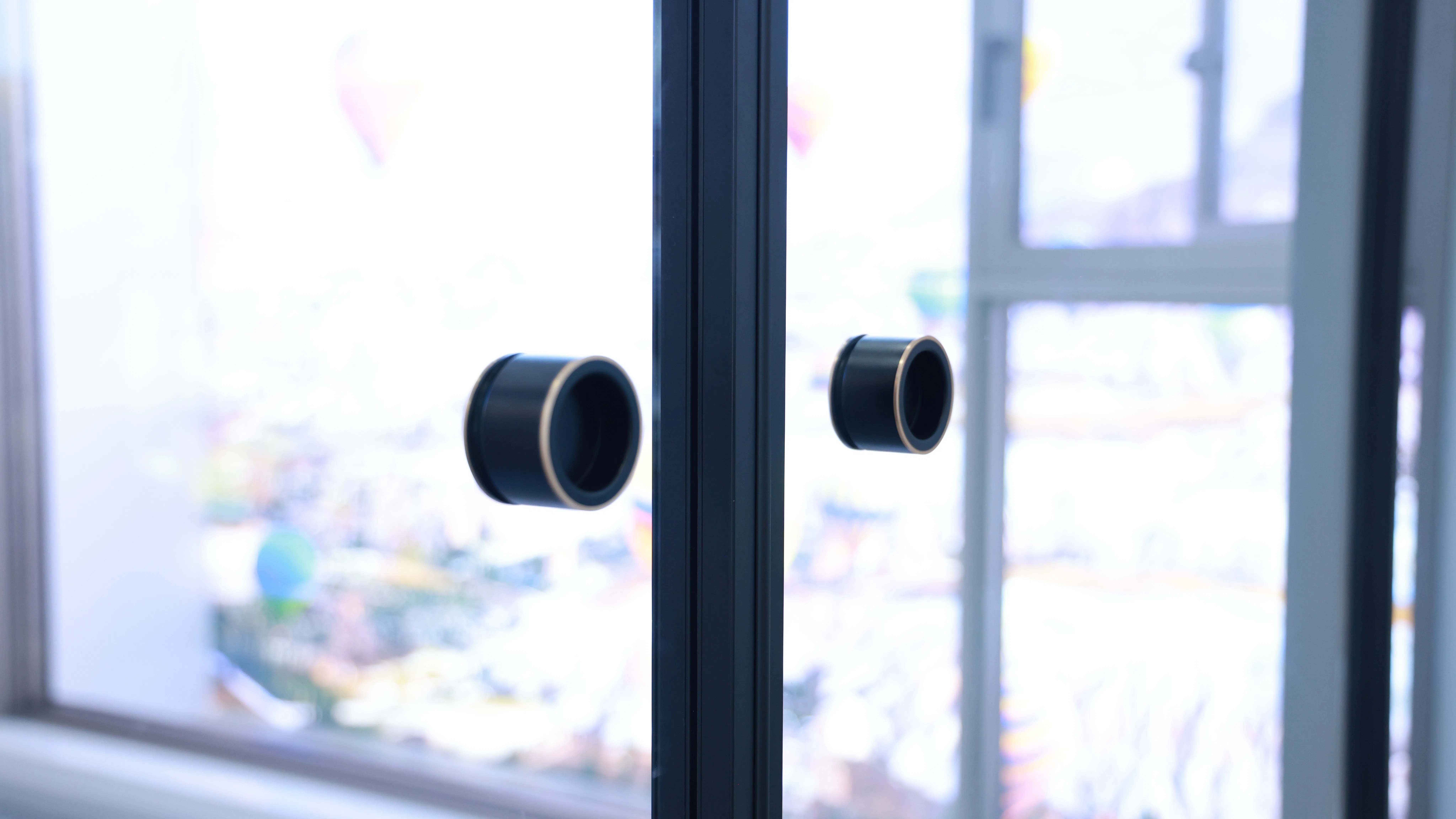 Energy Efficient Interior Exterior Aluminum Aluminium Automatic Sliding Slide Door with Soundproof Heat Insulation Glass for Office Kithchen Garage