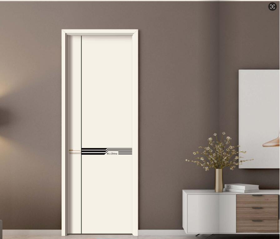 Wholesales Price Wooden PVC MDF Plywood Laminated Interior Security Interior Door