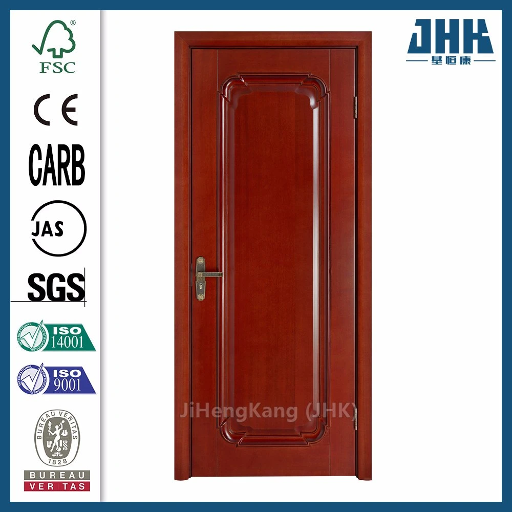 Jhk Kitchen Economical Interior Laminated MDF/HDF Moulde Wooden PVC Door