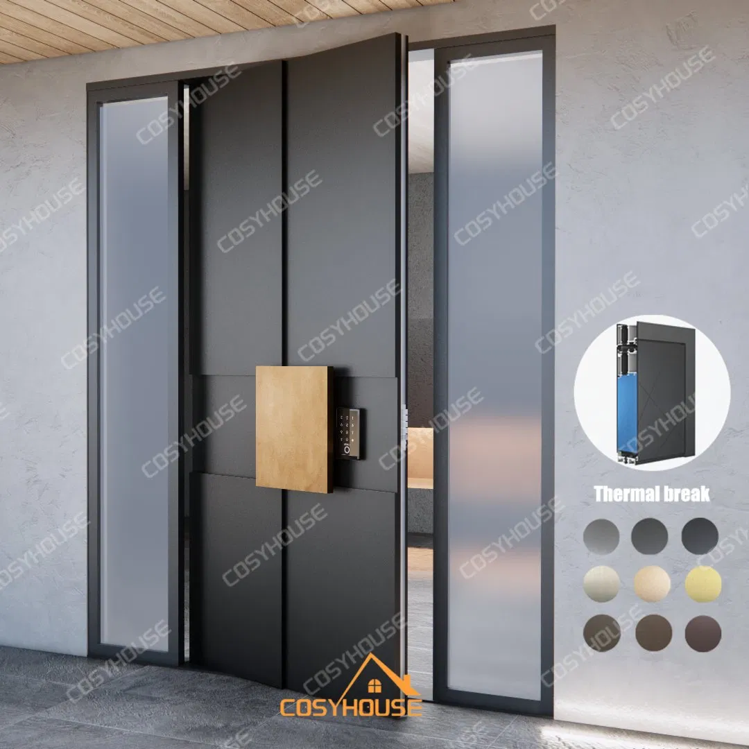 China Luxury Entrance Copper Door Manufacturer Custom Antique Copper Doors for Villa Bronze Entry Doors for Apartment