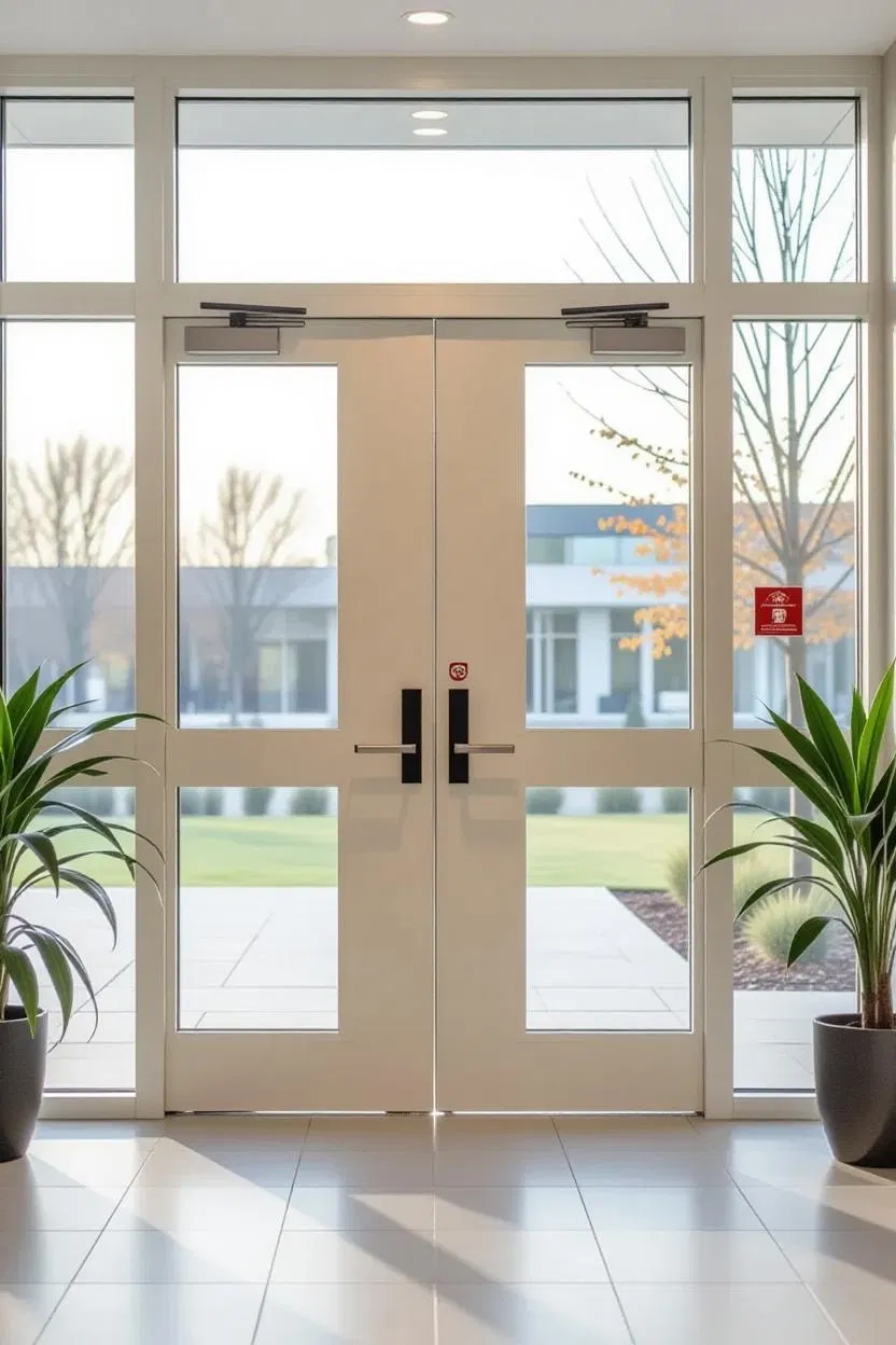 OEM/ODM Available Fire-Rated Steel Door with Factory Price for Security and Safety