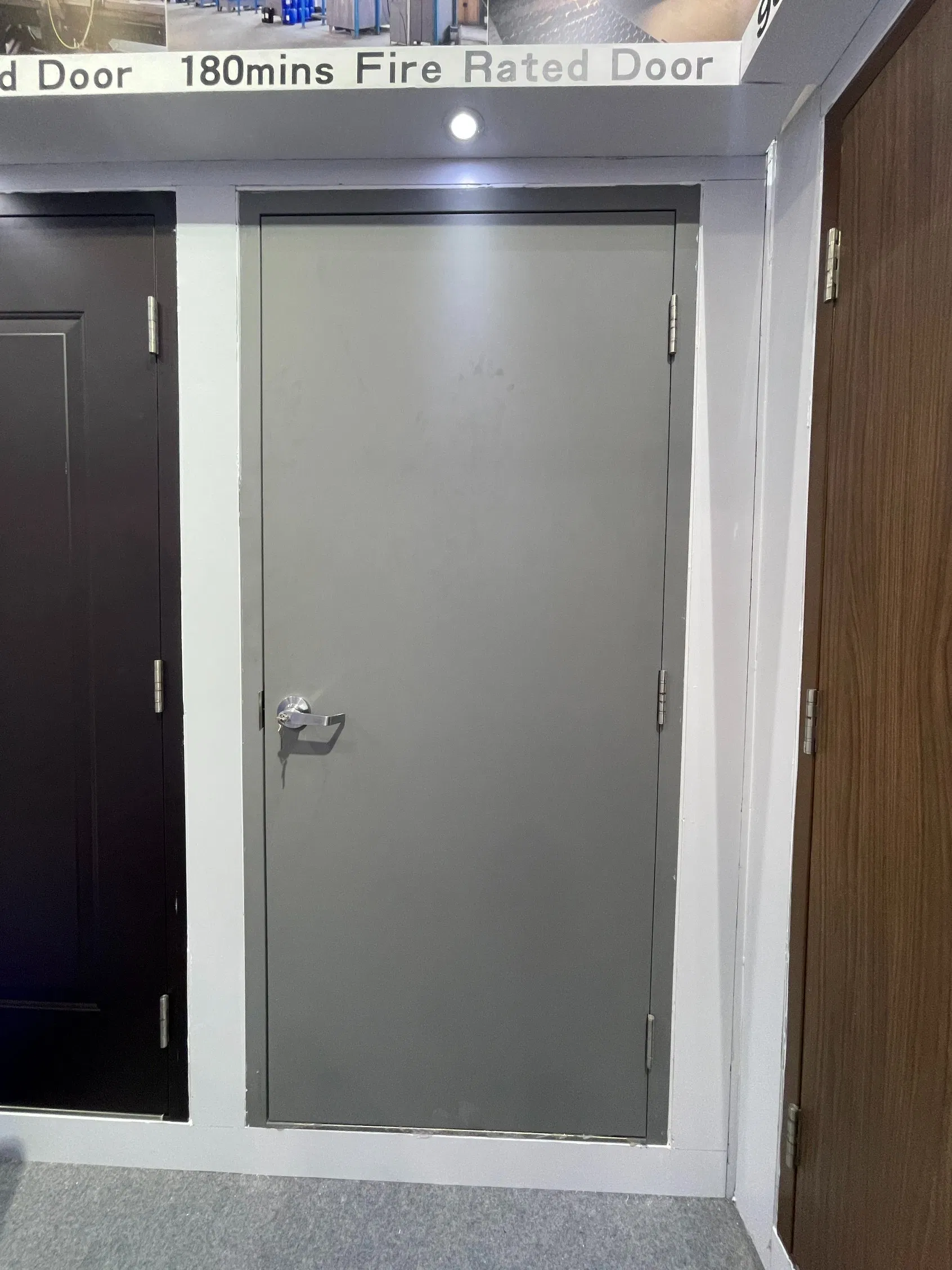 Modern Style 90 Minute Customization Exterior Steel Fire Rated Door