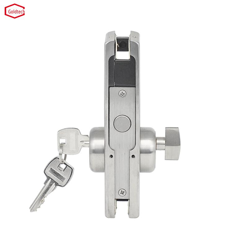Europe Style Stainless Steel Frameless Glass Door Patch Fitting