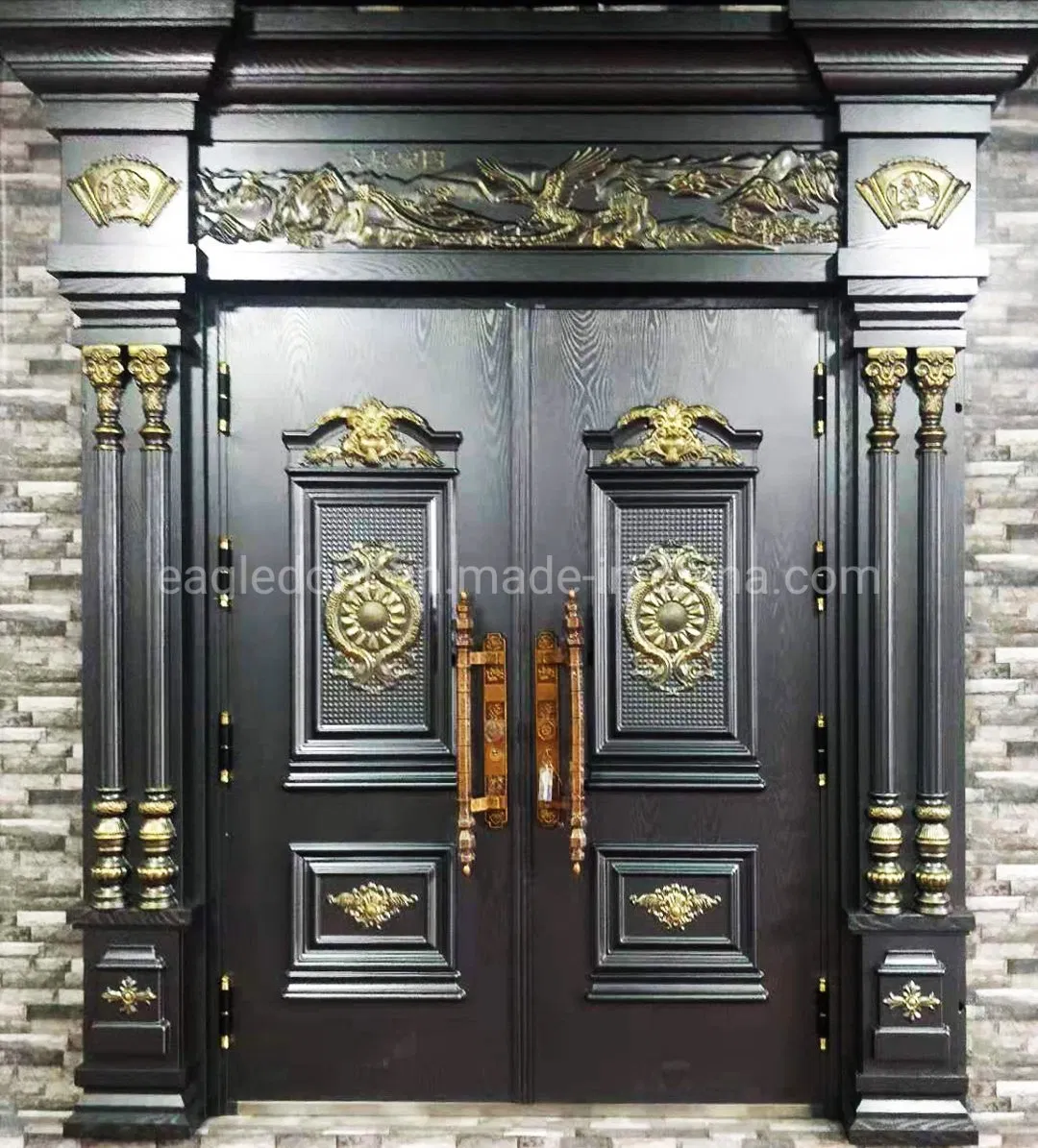 EU Cast Aluminum Explosion-Proof Security Steel Door
