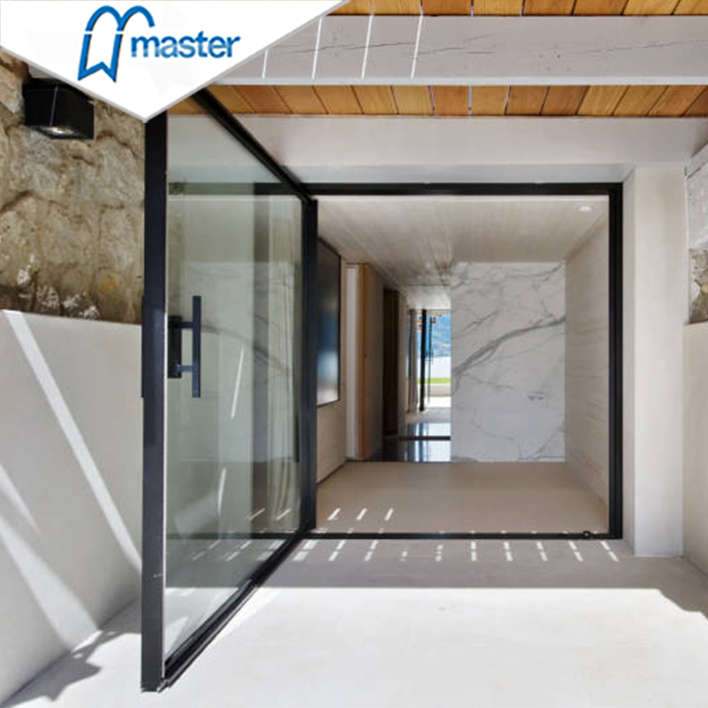 High Quality Factory Customize Partition Glass Pivot Door Aluminum Pivot Door Casement Door